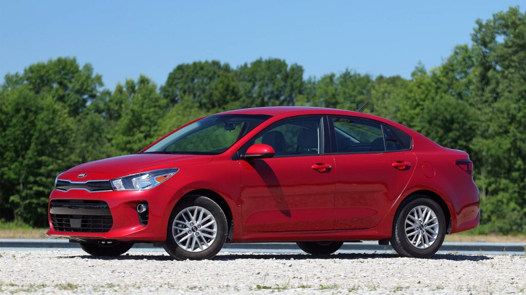 Cherry Red 2018 Kia Rio