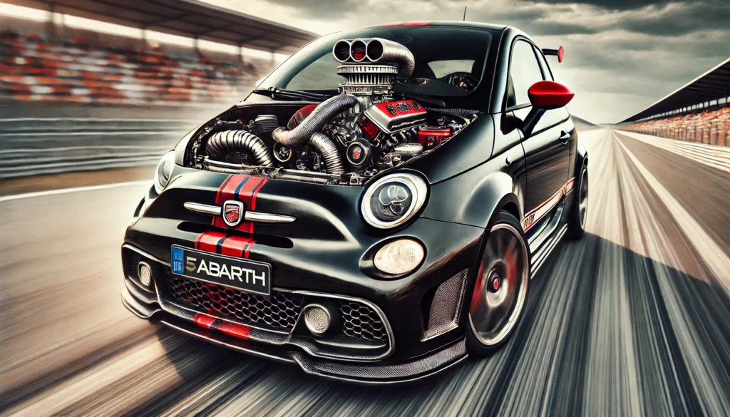 Racing Sport Fiat 500 modified version.