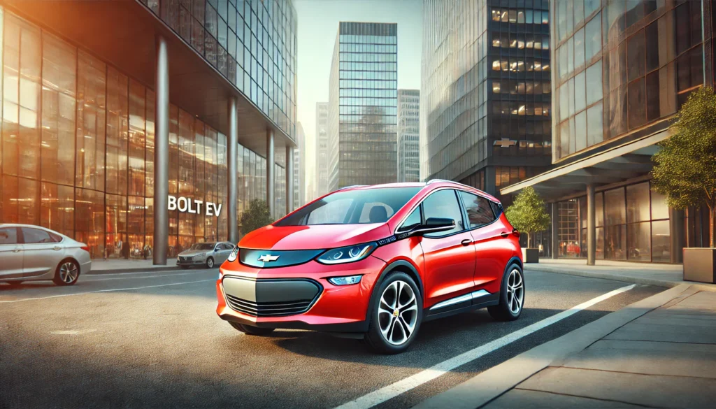 Red Chevrolet Bolt