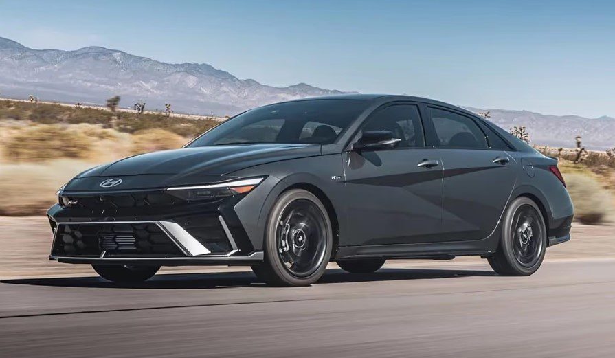 2025 Hyundai Elantra, charcoal silver