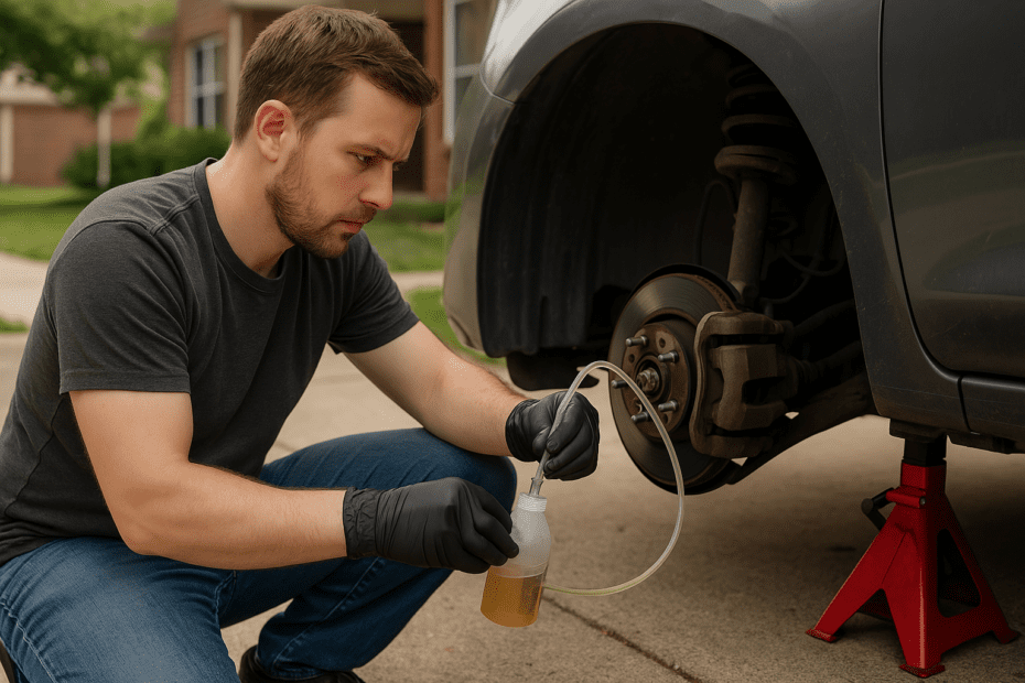 How to bleed brakes on your own, a step by step guide.