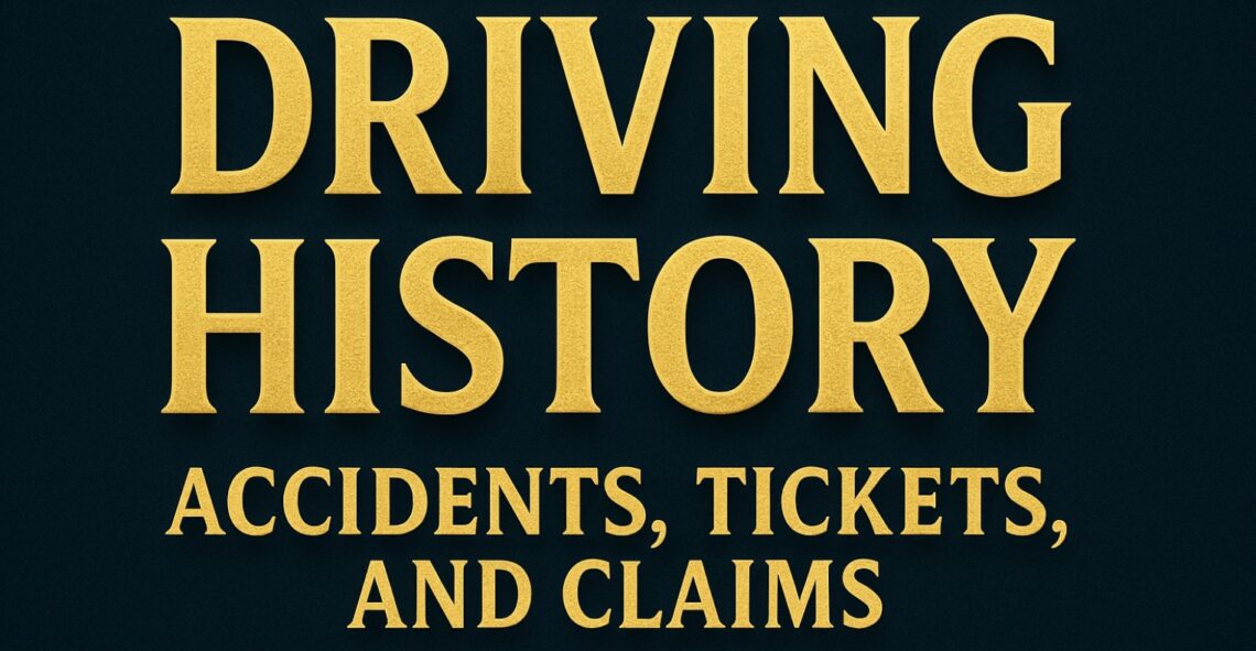 Driving History