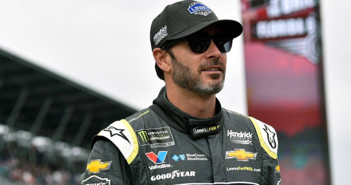 NASCAR driver Jimmie Johnson