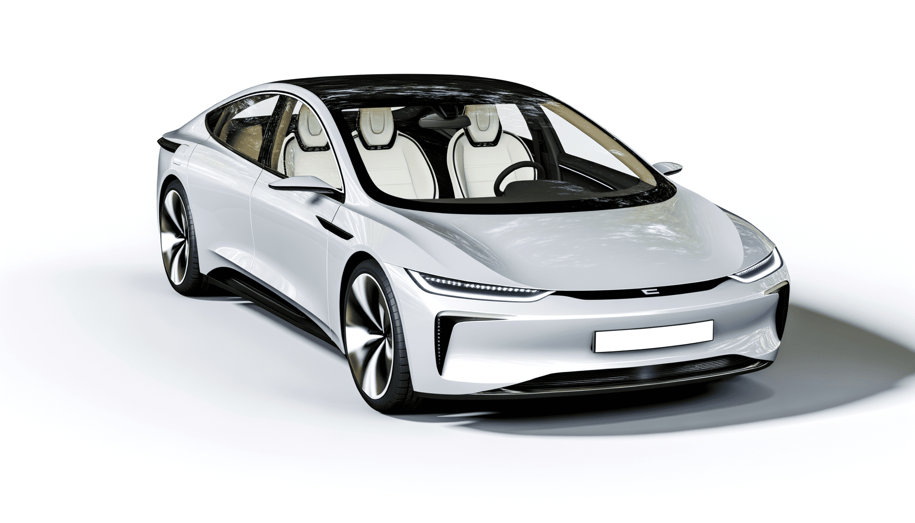 The new electric car Lucid Air.