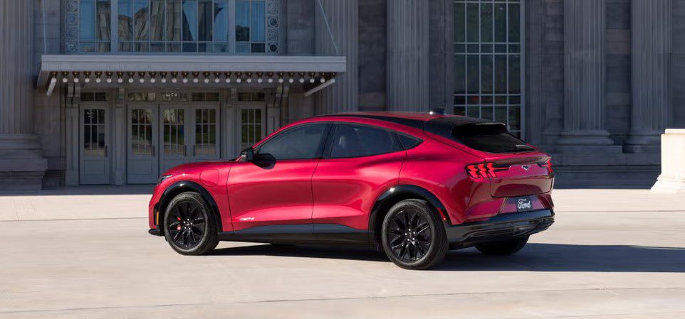 Mustang Mach-E side view