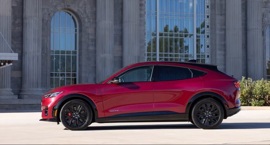 Mustang Mach E Side View