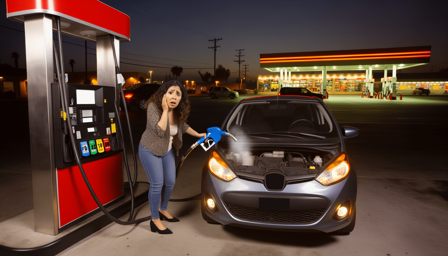 What happens when you put in the wrong fuel type.