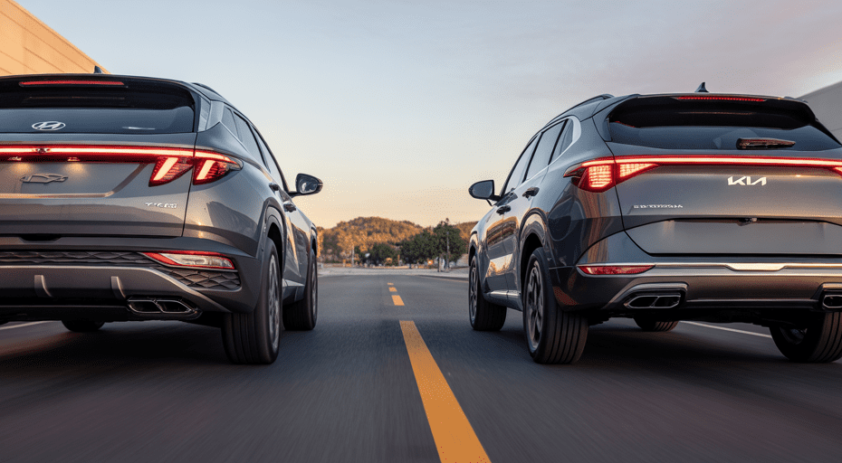 2026 Hyundai Tucson and Kia Sportage comparison
