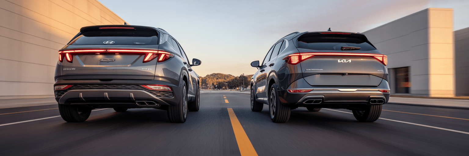 2026 Hyundai Tucson and Kia Sportage comparison