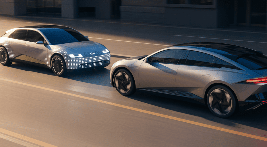 Hyundai Ioniq 5 and Kia EV6 comparison.