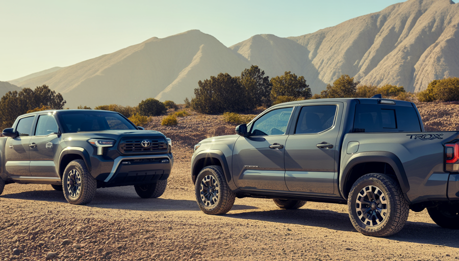 2026 Tacoma TRD Off-Road gas and hybrid comparison