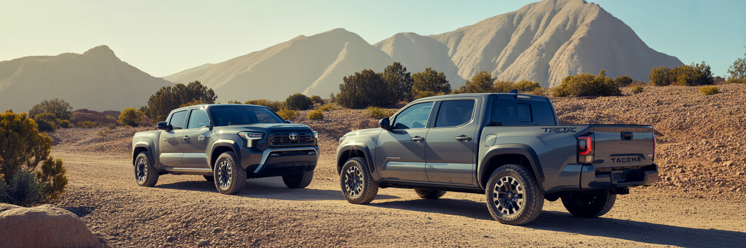 2026 Tacoma TRD Off-Road gas and hybrid comparison