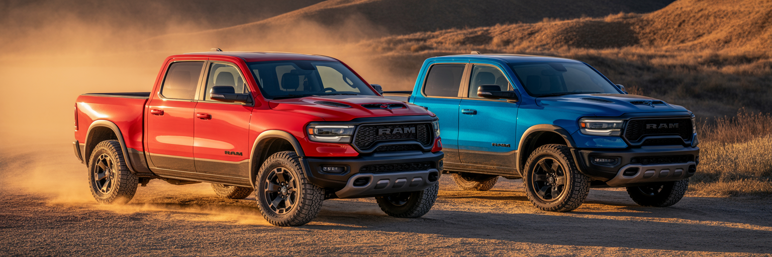 2026 Ram Rebel HEMI and Hurricane off-road