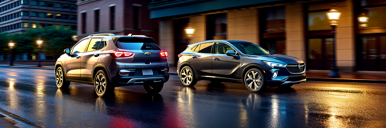 Chevrolet Trax and Buick Envista comparison