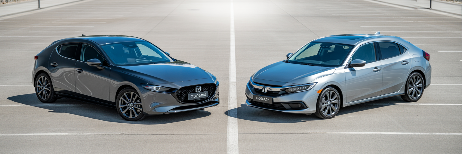 Mazda3 Hatchback vs Honda Civic Hatchback