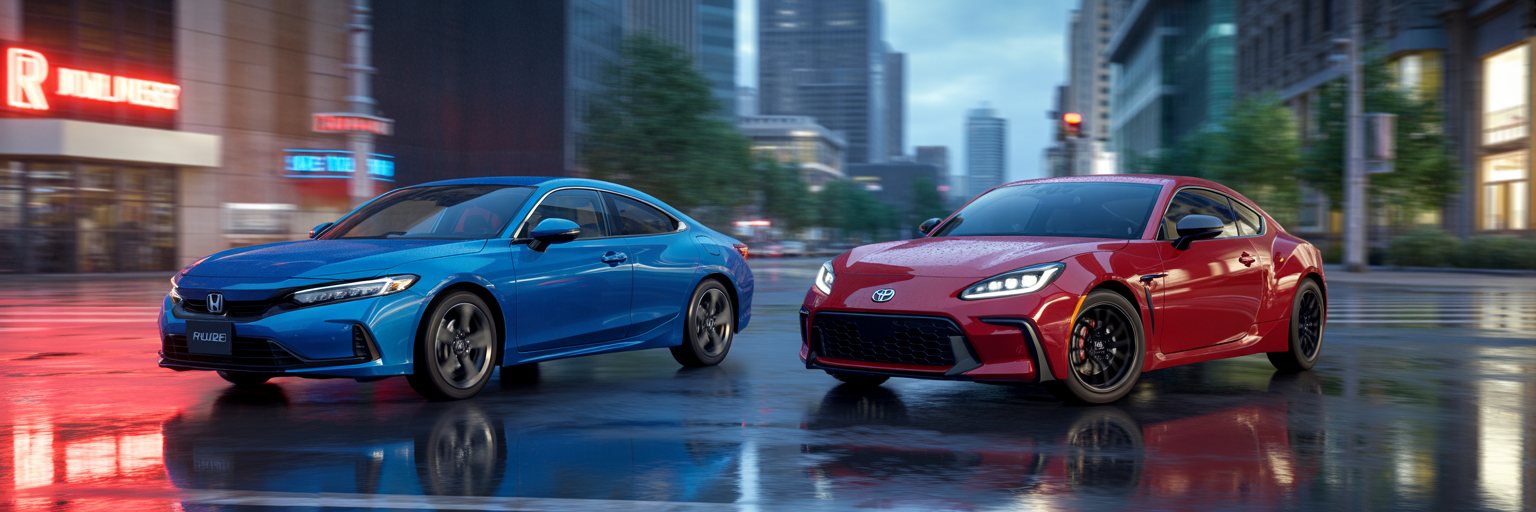 2026 Honda Prelude vs 2026 Toyota GR86 comparison.